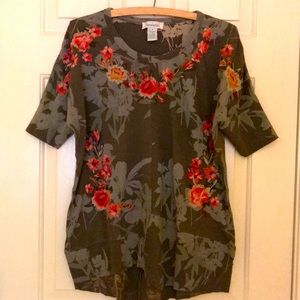 Sundance Embroidered Loose Tee